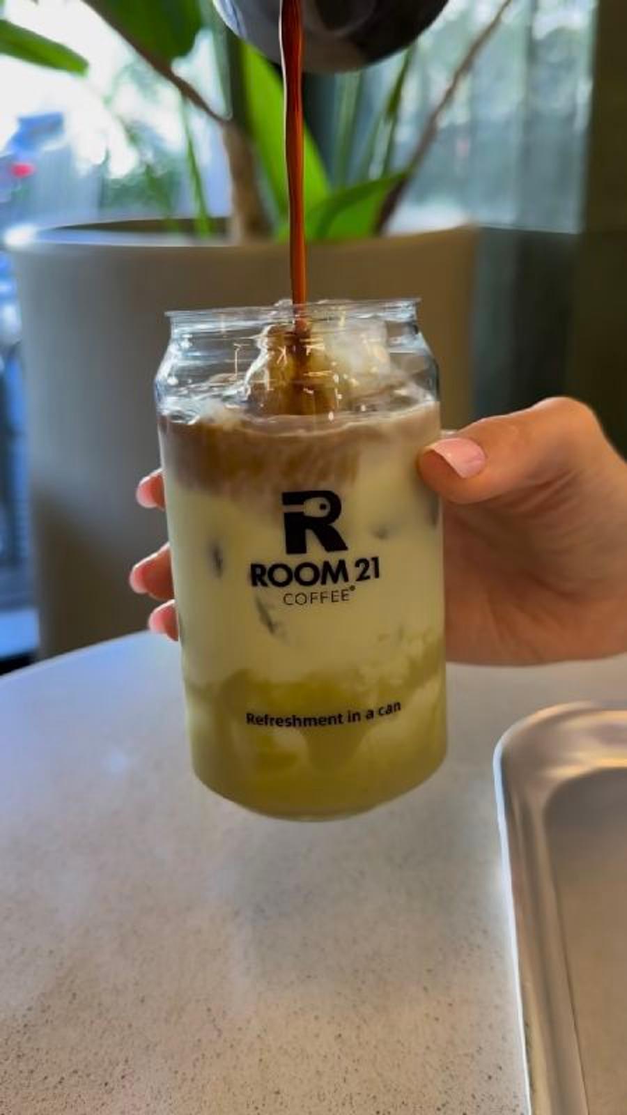 Meet our Pistachio Creamy Latte in a Can 